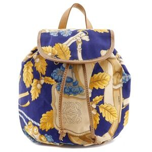 LOEWE Yellow Backpack